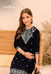 AJKV-02 EMBROIDERED VELVET 3 PCS