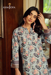 AJSS-06 PRINTED RAW SILK 1PC